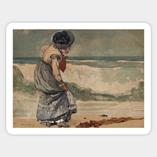 Startled by Winslow Homer Sticker